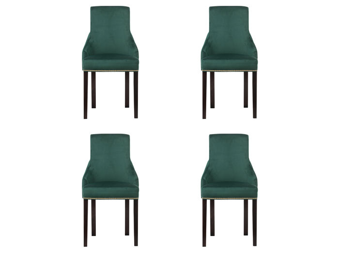 4x Design Polster Sitz Stühle Stuhl Seht Garnitur Sessel Lounge Club Set Karcz