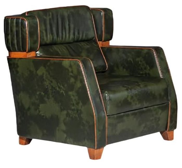 Relaxsessel Sofa Sessel Polstersessel Couch Lounge Büro Hotel Club Grün