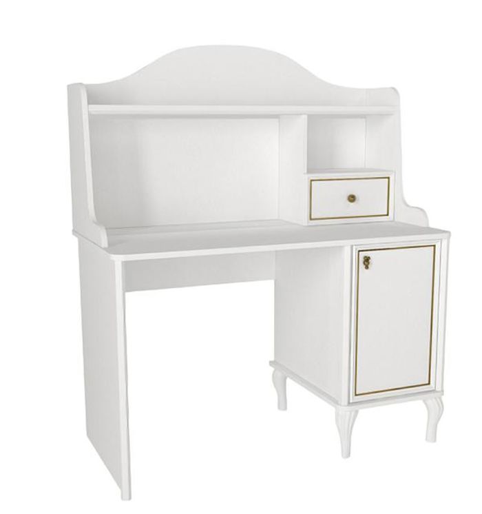 Schreibtisch Komfortabel Jugendzimmer Kindermöbel Weiß Moderne Möbel