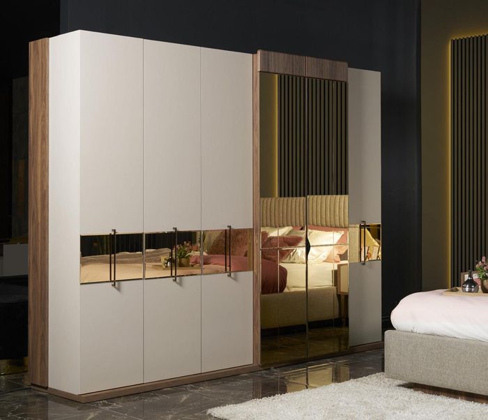 Kleiderschrank Design Luxus Schrank Modern Stil Schlafzimmer Möbel Neu