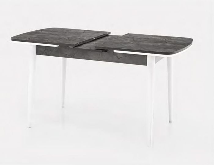 Esstisch Ausziehtisch Terrassentisch Wohnzimmertisch Schwarz Weiß Holz