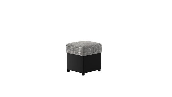 Hocker R1 Designer Luxus Hocker Polster Sitz Textil Relax Beistell Sofa Sitzbank