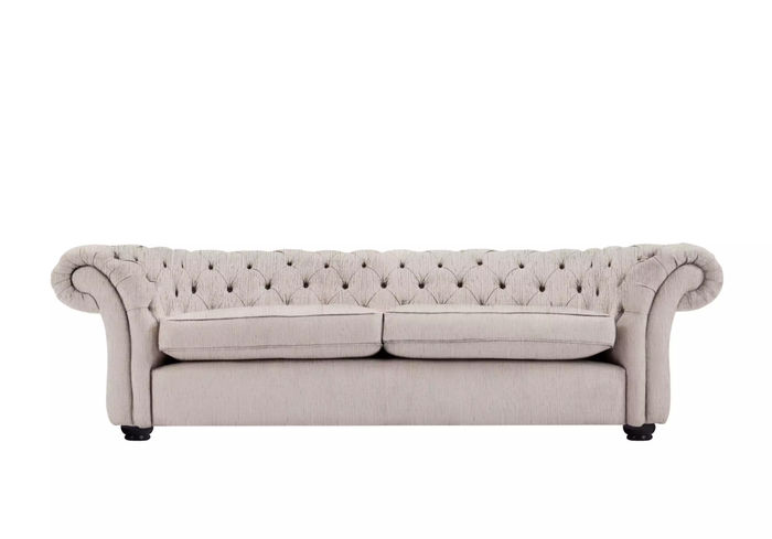 Design Leder Sofa Couch - Chesterfield Polster Dreisitzer 244cm Neu jvmoebel ®