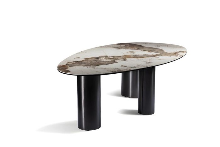 Esstisch Modern Braun Tisch Esszimmer Wohnzimmer Luxus Design Tische