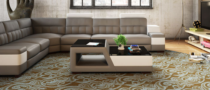 Moderner designer glastisch beistell sofa tische wohnzimmer tisch couchtisch neu