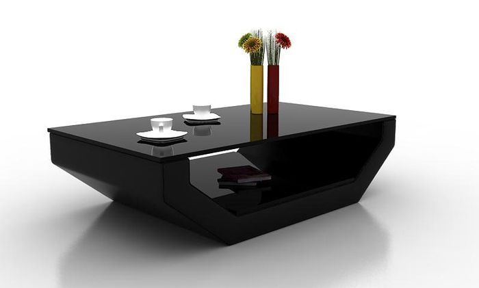 Design Space Luxus Leder Glastisch Wohnzimmer Sofa Tisch Beistelltische Kaffee