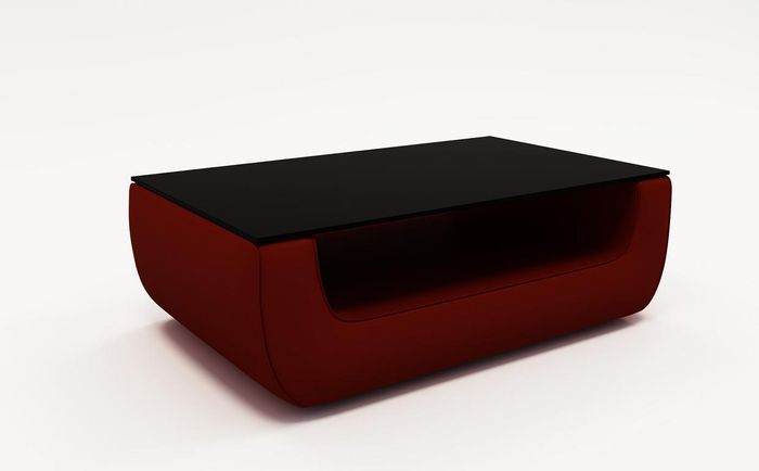 Glastisch Design Tische Moderner Couch Sofa Wohnzimmer Leder Beistell Tische Neu