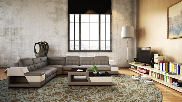 Designer Ecksofa Sofa Wohnlandschaft Polster Ecksofa Couchgarnitur Ecke Modern
