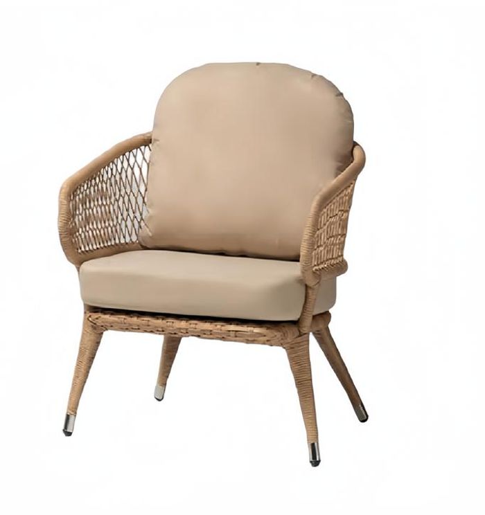 Sessel Beige Wohnzimmer Design Elegantes Möbel Modern 1 Sitzer Sessel Schön