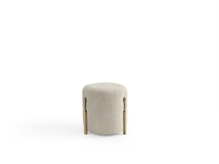 Hocker Rund Pouf Fußhocker Hocker Polsterhocker Sitzhocker Hocker Neu