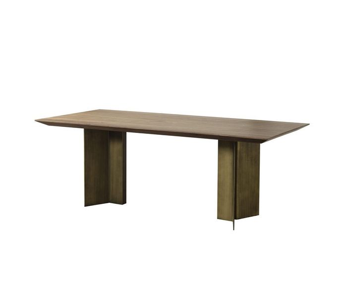 Esszimmertisch Esstisch Tisch Essecke Esszimmer 208 cm Holz Braun