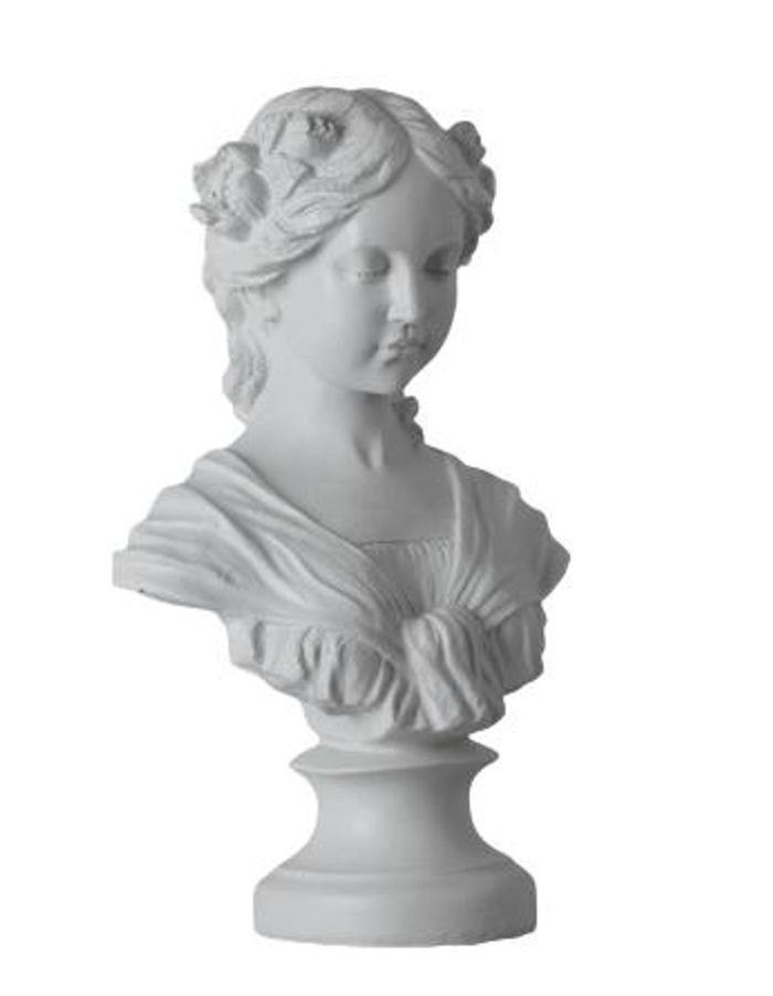 Design Büste einer jungen Dame Figur Statue Skulptur Skulpturen Figuren Deko Neu