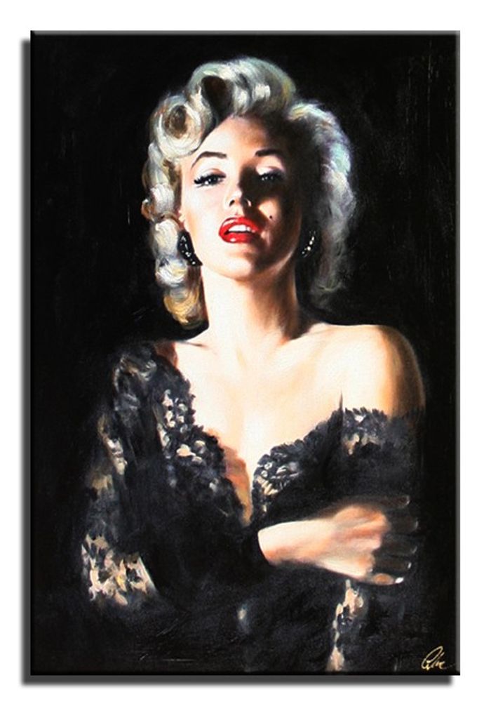 marilyn monroe Bild Sexy Erotik Echte Handarbeit Rahmen Öl Gemälde Bilder G00914