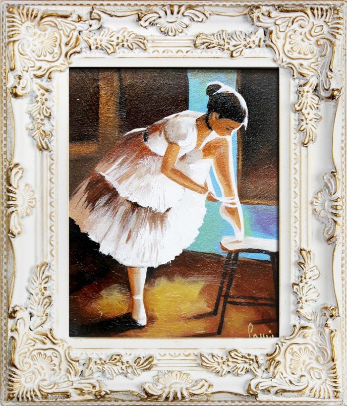 Ballett Russland Theater Echte Handarbeit Rahmen Öl Gemälde Bild Bilder G17274