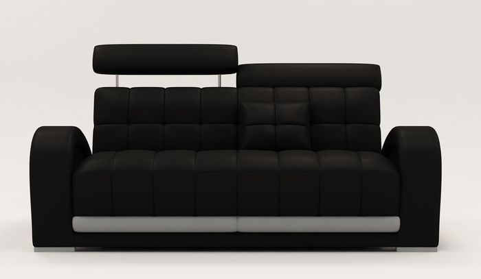 Design 3 Sitzer (ohne 2+1) Sofa Couch Polster XXL Big Couchen Sofas Leder Sitz