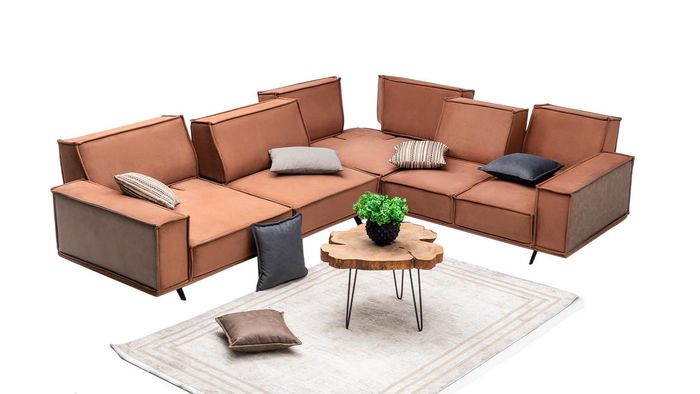 Eckcouch Couch Eckgarnitur Sofa Ecksofa Lounge Wohnraumsofa Polsterlandschaft