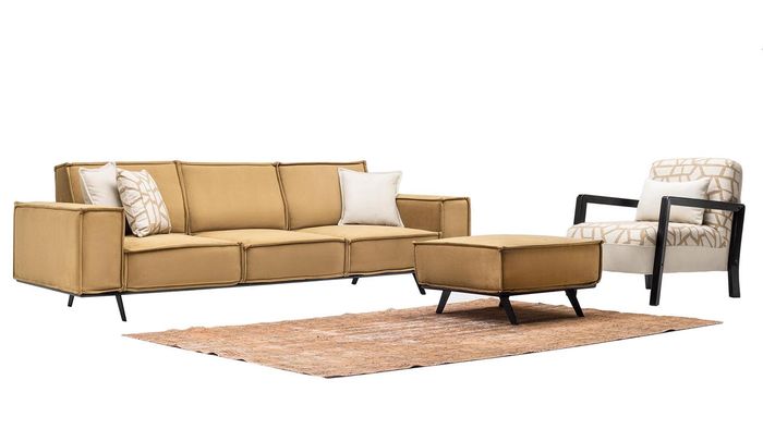 Sofaset Sofa-Set Sitzgruppe Couchgarnitur Polsterset Sofagarnitur Lounge 4+1