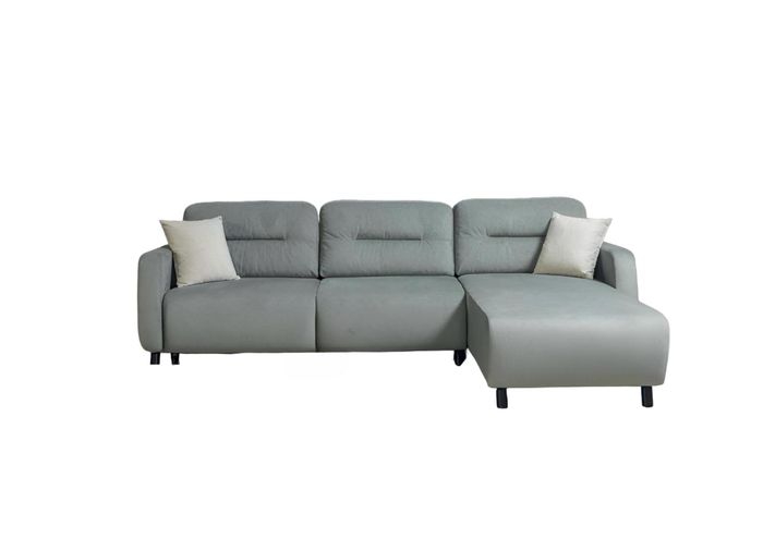 Sofas Design Ecksofa L-Form Möbel Bett Funktionen Textil Stoff Schlafsofa Sofas