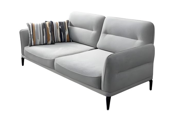Sofa 3 Sitzer Elegantes Sofa Modern Luxus Design Holz Möbel Polster