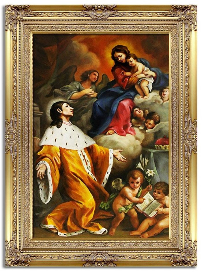 Religion Handarbeit Ölbild Bild Ölbilder Rahmen Bilder G94185