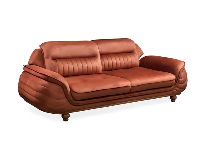 Sofa 3 Sitzer Möbel Stoff Dreisitzer Sofas Luxus Wohnzimmer Klassisches Stil Neu