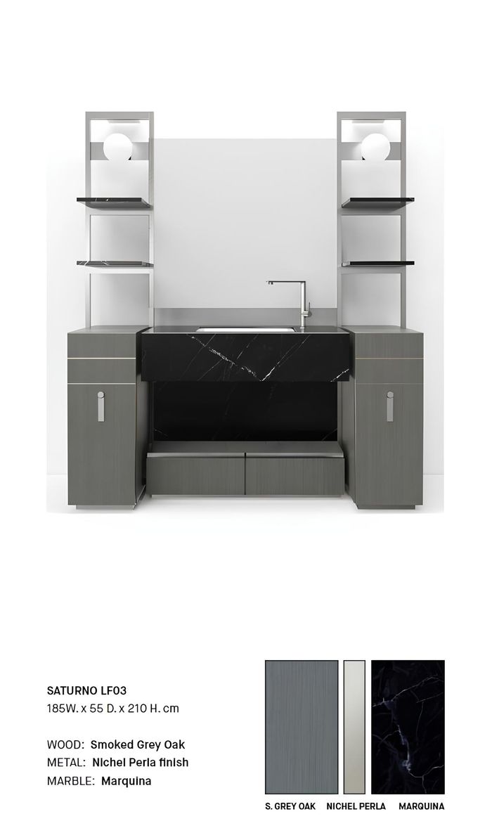 Grauer Badezimmerschrank Badezimmermöbel Badezimmerschrank Klassische Möbel
