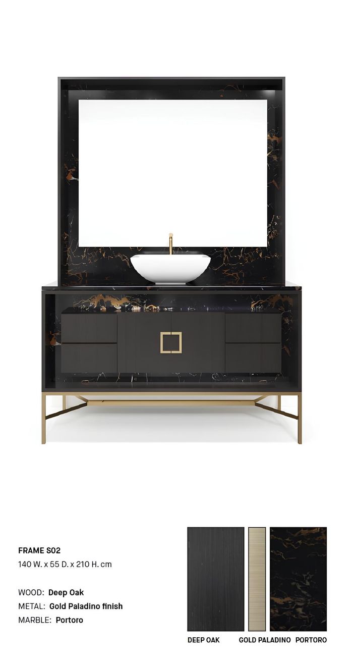 Schwarzer Badezimmerschrank Badezimmermöbel Regal Badezimmerschrank Holzregale