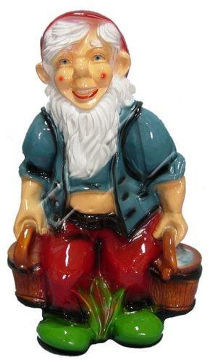 Design Zwerg Figur Garten Statue Skulptur Figuren Skulpturen Dekoration Deko Neu