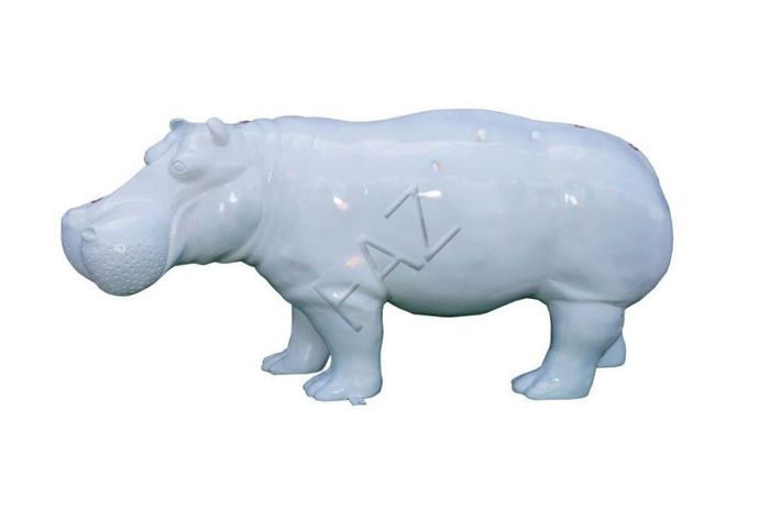 Design Nilpferd Figur Statue Skulptur Figuren Skulpturen Dekoration Deko c720r