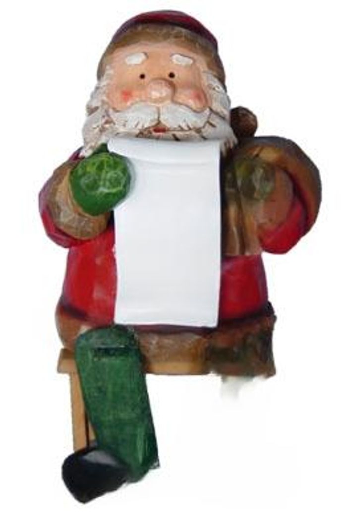 Design Weihnachtsmann Figur Garten Statue Skulptur Figuren Skulpturen Deko Neu