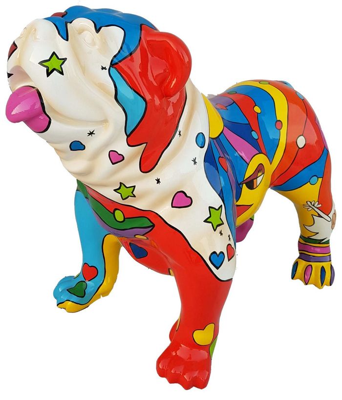 Handarbeit Abstrakte Figur Statue Design Bunte Designer Statuen Skulptur 72cm