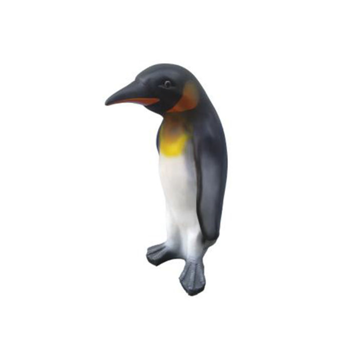 abstrakte Skulptur Pinguin Dekoration Figur Kunststoff Statuen Deko Statue 40cm