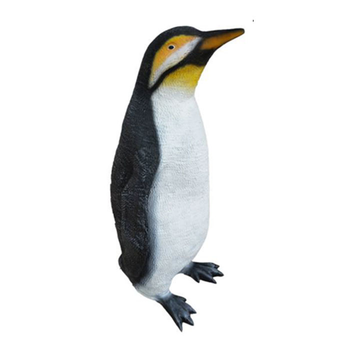 abstrakte Skulptur Pinguin Dekoration Figur Kunststoff Statuen Deko Statue 80cm