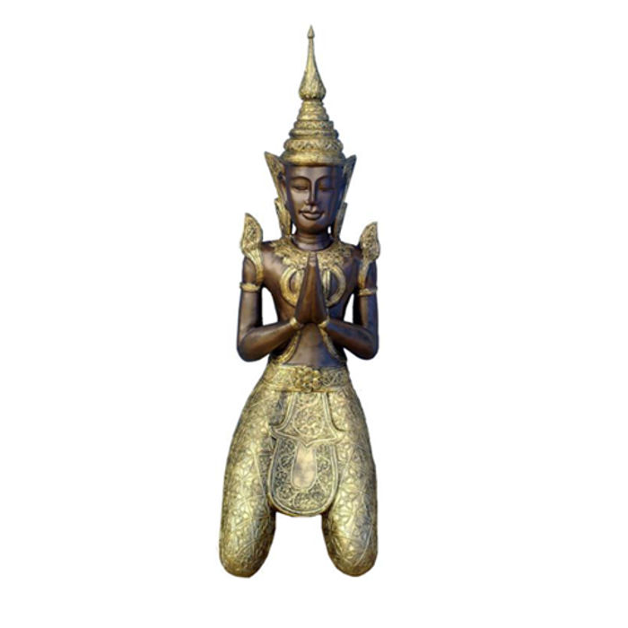 Buddha Deko Figur Statue Skulptur 110 cm Figuren Statuen Skulpturen Neu (B1)