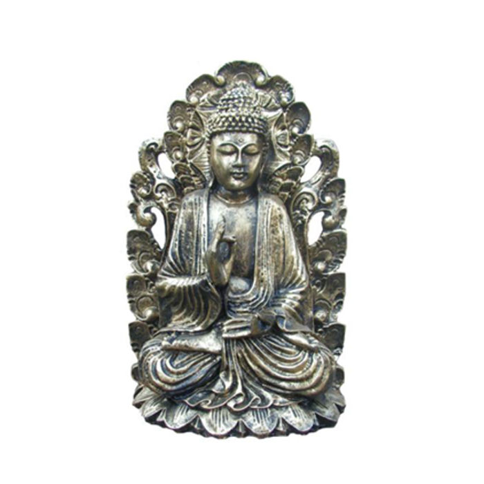Deko Figur Statue Skulptur 50 cm Figuren Statuen Skulpturen Buddha Garten (B23)