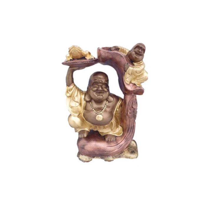 Deko Figur Statue Skulptur 40 cm Figuren Statuen Skulpturen Neu Buddha (B70)