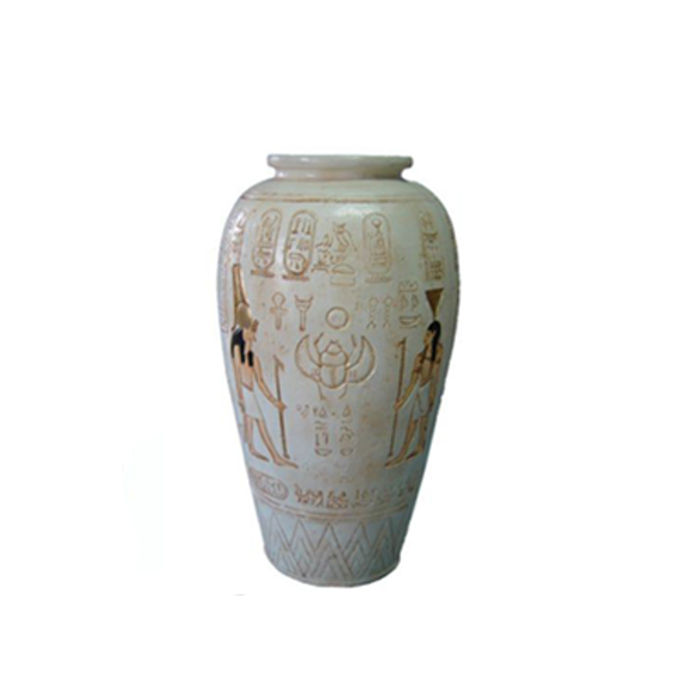 Ägypten Vase Deko Figur Statue Skulptur 40 cm Figuren Statuen Skulpturen (C36)