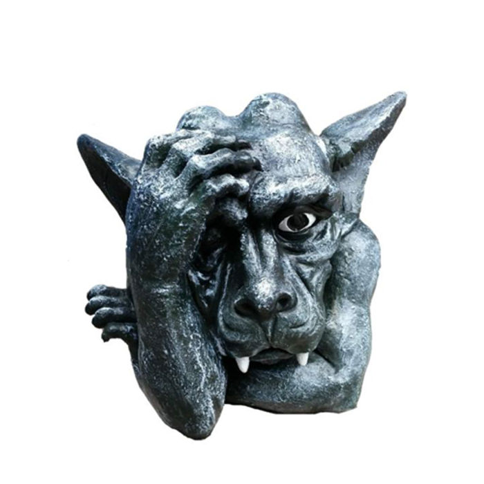 Deko Figur Statue Skulptur 35 cm FIguren Statuen Skulpturen Drachen Troll G11