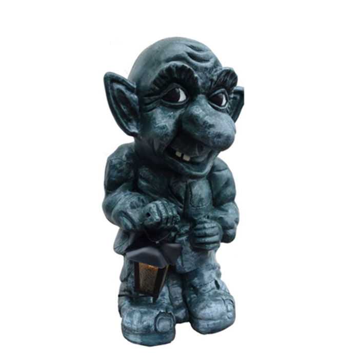 Acryl Dinosaurier Figur in Grau, Modernes Design