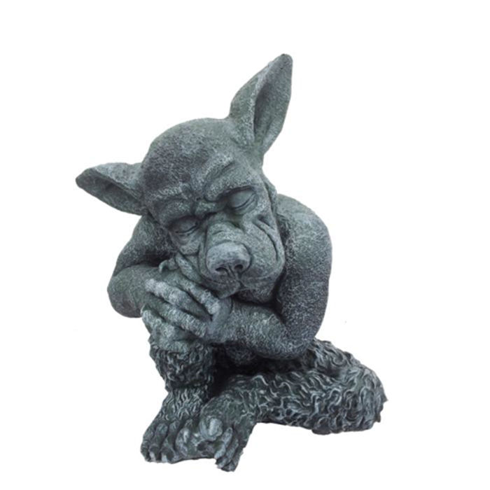 Acryl Dinosaurier Figur groß modern in Naturfarben