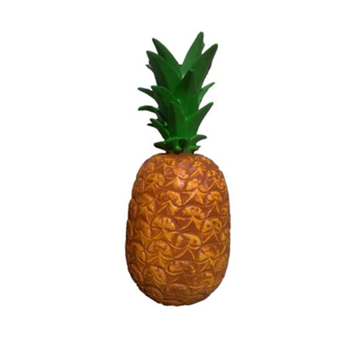 Design Garten Skulptur Figur Ananas Statue Laden Dekoration Deko Aussteller 65cm