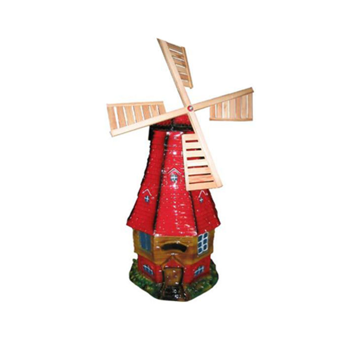 Design Mühle Figur Statue Skulptur Höhe 80 cm Statuen Figuren Dekoration Deko
