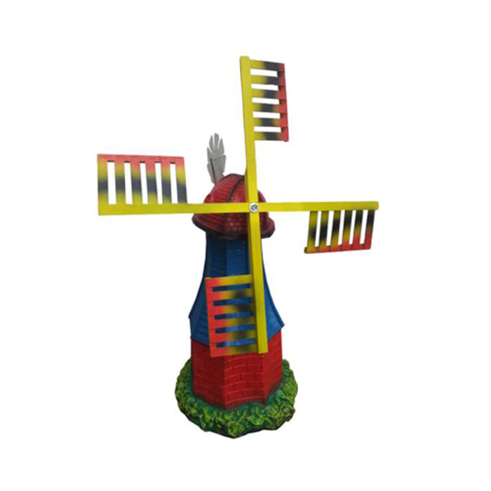 Design Mühle Figur Statue Skulptur Höhe 65cm Statuen Figuren Dekoration Deko Neu