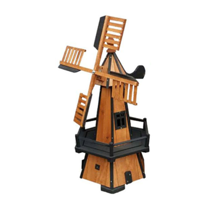 Design Mühle Figur Statue Skulptur Höhe 102cm Statuen Figuren Dekoration Deko