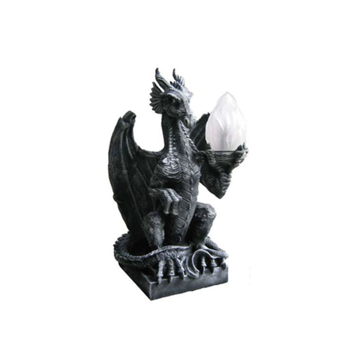 Acryl Dinosaurier Figur in Naturfarben für modernes Dekor