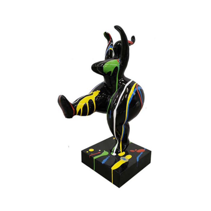 Abstrakte Figur Statue Ballerina Statuen Garten Dekoration Moderne Figuren 50cm