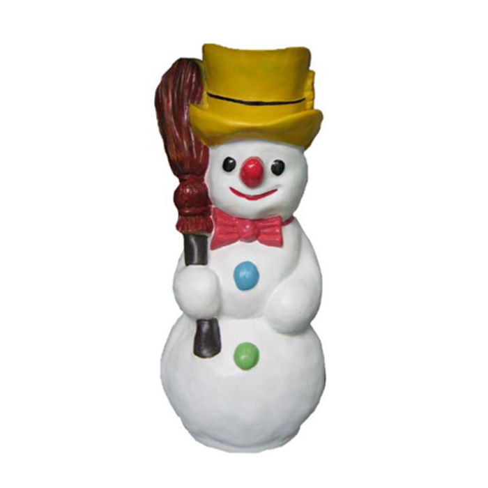 Schneemann Figur Statue Deko Figuren Deko Skulptur 78cm Winter Neu Statuen Neu