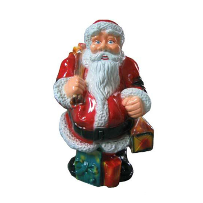 Weihnachtsmann Figur Statue Deko Figuren Dekoration Nikolaus Skulptur 59cm Neu