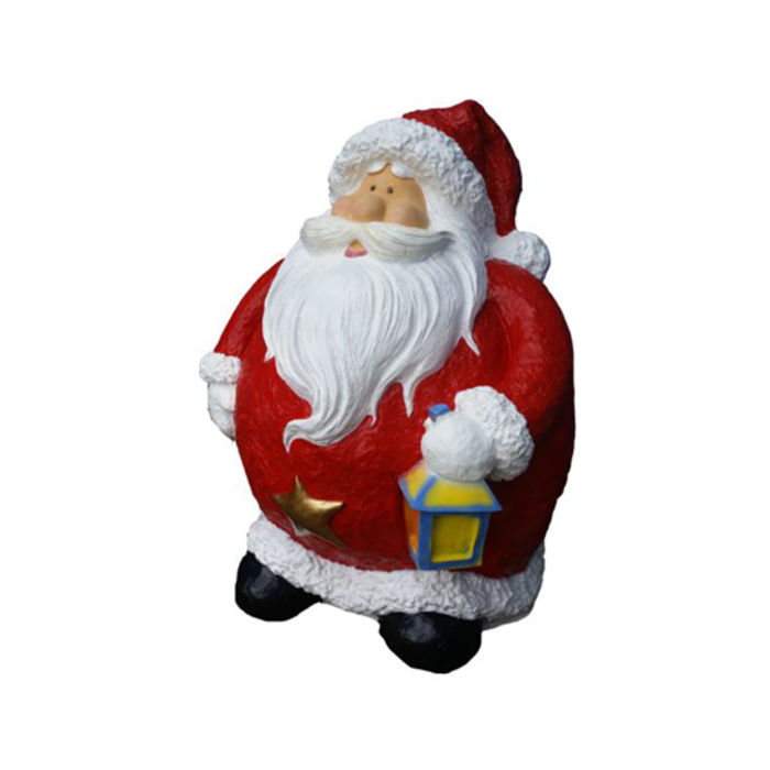 Weihnachtsmann Figur Statue Deko Figuren Dekoration Nikolaus Skulptur 79cm Neu