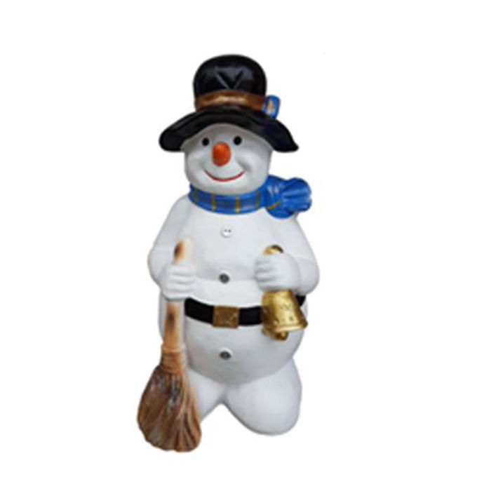 Schneemann Figur Statue Deko Figuren Deko Skulptur 68cm Winter Neu Statuen Neu